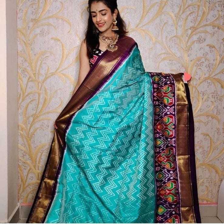 YNF SOFT SILK RRW 03 SILK SAREES WHOLESALE SOFT SILK TRADITIONAL IKAT SAREES MANUFACTURER